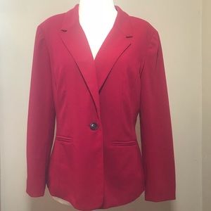 Classy Red Kensie Blazer